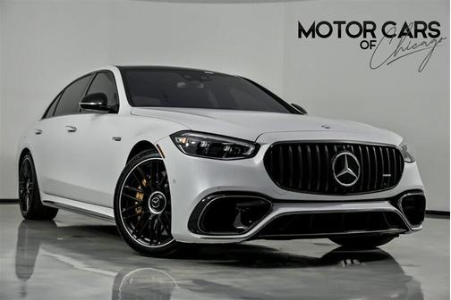 MANUFAKTUR Moonlight White Metallic 2024 Mercedes-Benz AMG S 63 E 4MATIC