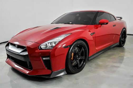 Solid Red 2018 Nissan GT-R Premium