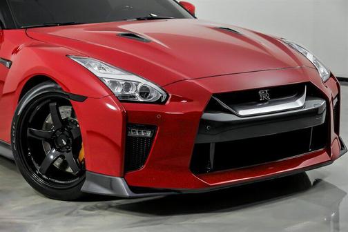 Solid Red 2018 Nissan GT-R Premium