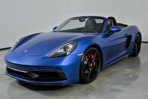 Sapphire Blue Metallic 2018 Porsche 718 Boxster GTS