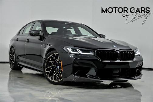 Black Sapphire Metallic 2022 BMW M5 Competition