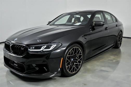 Black Sapphire Metallic 2022 BMW M5 Competition