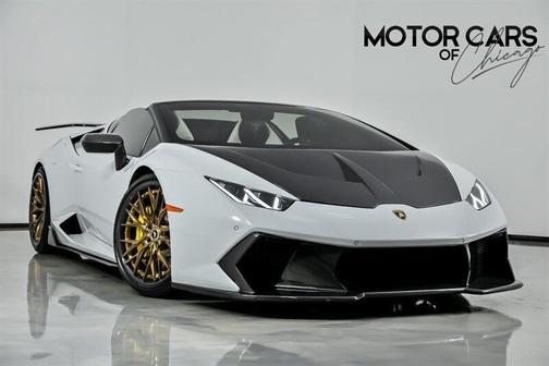 White 2018 Lamborghini Huracan LP580-2S