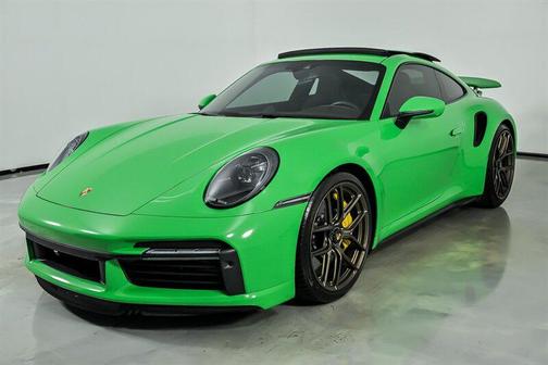 Python Green 2021 Porsche 911 Turbo S
