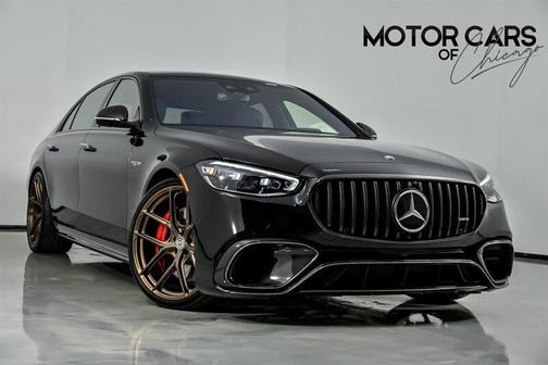 Obsidian Black Metallic 2025 Mercedes-Benz AMG S 63 E 4MATIC