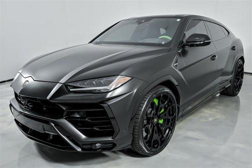 2022 Lamborghini Urus -MATTE BLACK WRAP-BLUE CEPHEUS PAINT!