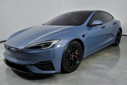 Frost Blue Metallic 2026 Tesla Model S Plaid