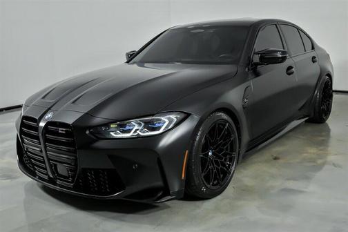 Black Sapphire Metallic 2024 BMW M3 Competition xDrive