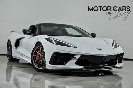 Arctic White 2023 Chevrolet Corvette Stingray w/3LT