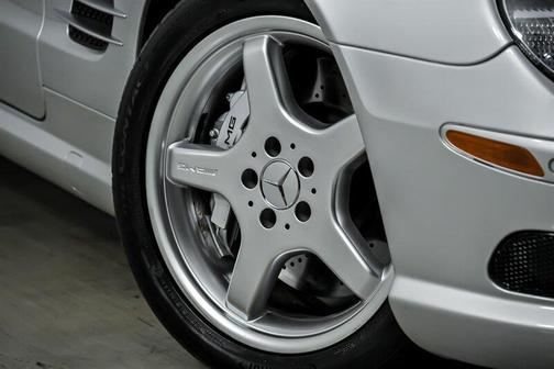 Brilliant Silver Metallic 2005 Mercedes-Benz SL-Class SL 55 AMG