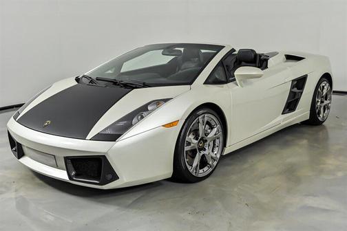 Balloon White 2007 Lamborghini Gallardo Spyder