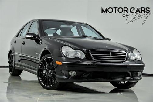 Black 2003 Mercedes-Benz C-Class C 32 AMG