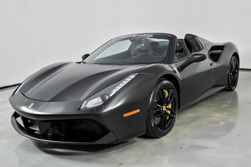 Matte Black 2016 Ferrari 488 Spider Base