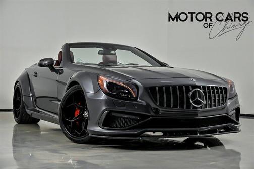 Steel Gray Metallic 2013 Mercedes-Benz SL-Class SL 65 AMG-FULL WIDEBODY KIT