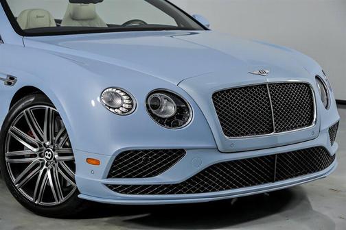 LIGHT BLUE 2016 Bentley Continental GT Speed