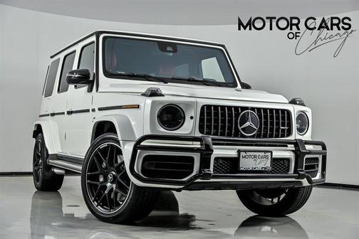 designo Diamond White Metallic 2021 Mercedes-Benz AMG G 63 4MATIC