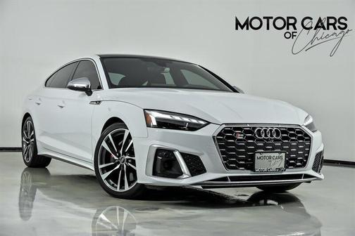 Glacier White Metallic 2023 Audi S5 3.0T Premium Plus