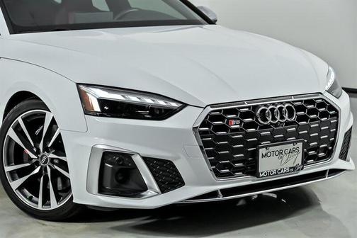 Glacier White Metallic 2023 Audi S5 3.0T Premium Plus