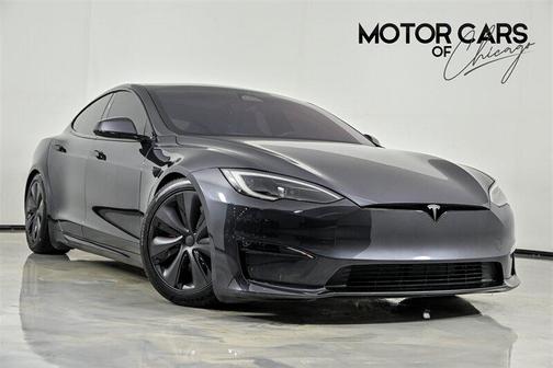 Stealth Grey 2024 Tesla Model S Plaid