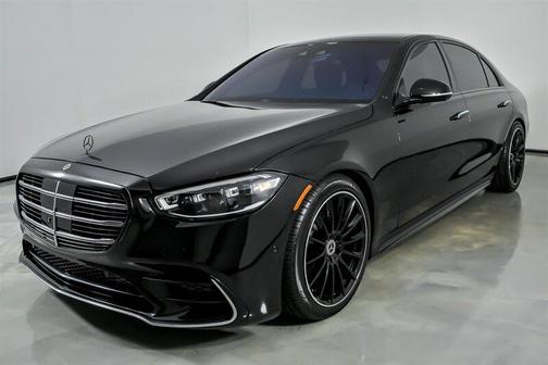 Obsidian Black Metallic 2022 Mercedes-Benz S-Class 4MATIC
