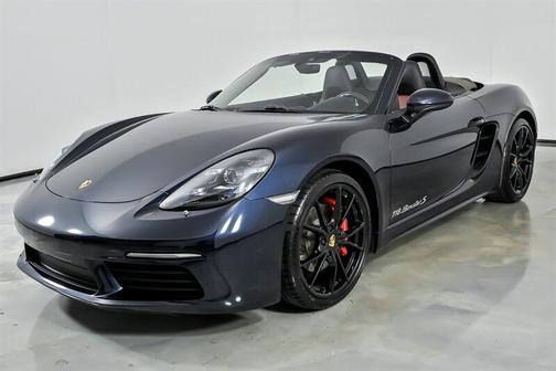 Night Blue Metallic 2018 Porsche 718 Boxster S