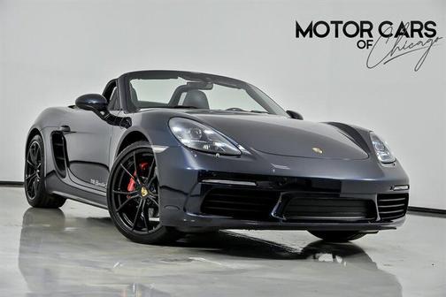 Night Blue Metallic 2018 Porsche 718 Boxster S