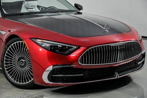MANUFAKTUR Garnet Red Metallic 2026 Mercedes-Benz Maybach SL 680 Monogram Series 4MATIC