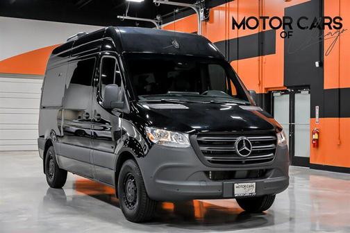 Jet Black 2024 Mercedes-Benz Sprinter 2500 Standard Roof