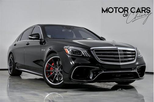 Black 2018 Mercedes-Benz AMG S 63 4MATIC