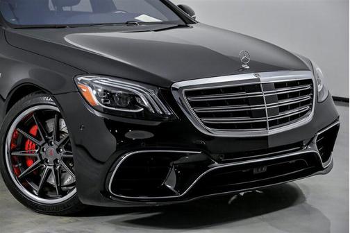 Black 2018 Mercedes-Benz AMG S 63 4MATIC