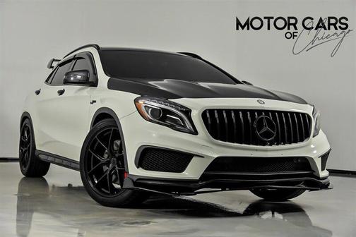 Cirrus White 2015 Mercedes-Benz GLA-Class GLA 45 AMG