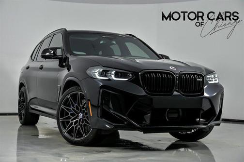 Carbon Black Metallic 2023 BMW X3 M Competition