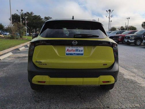 Yellow Metallic 2025 Nissan Kicks SR