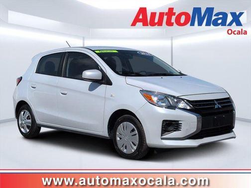 White Diamond Pearl 2024 Mitsubishi Mirage ES