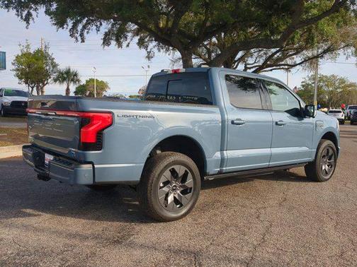 AZURE GRAY METALLIC TRICOAT 2023 Ford F-150 Lightning LARIAT