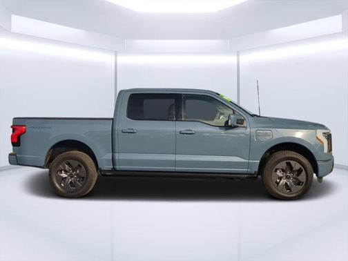 AZURE GRAY METALLIC TRICOAT 2023 Ford F-150 Lightning LARIAT