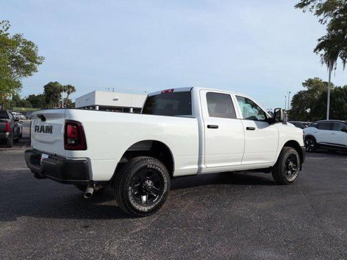 Bright White Clearcoat 2025 RAM 3500 Tradesman Crew Cab 4x2 6'4' Box