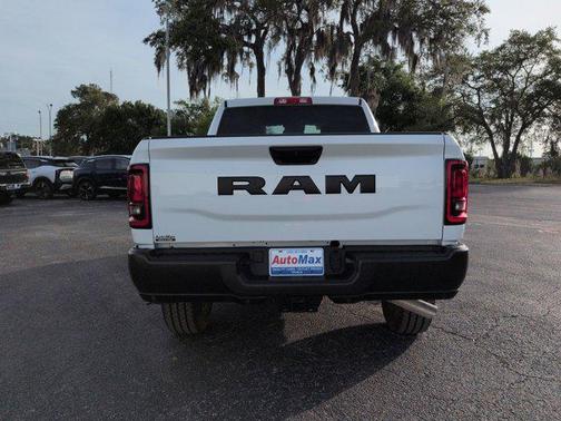 Bright White Clearcoat 2025 RAM 3500 Tradesman Crew Cab 4x2 6'4' Box