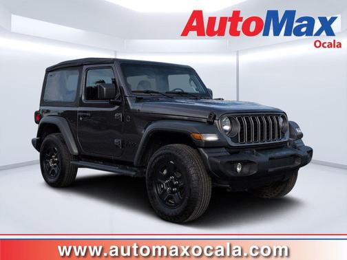 Granite Crystal Clearcoat Metallic 2025 Jeep Wrangler Sport