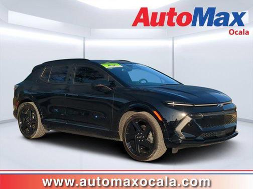 Black 2024 Chevrolet Equinox EV RS