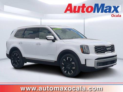 Glacial White Pearl 2024 Kia Telluride SX