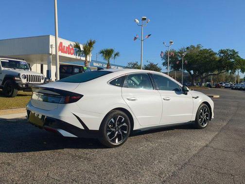 Serenity White 2024 Hyundai SONATA SEL