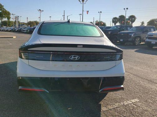 Serenity White 2024 Hyundai SONATA SEL