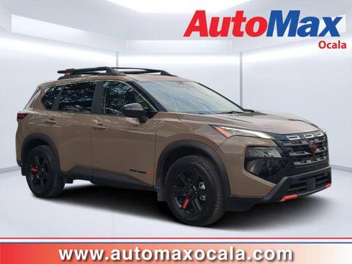 Baja Storm Metallic 2025 Nissan Rogue Rock Creek
