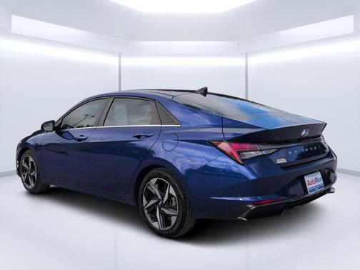 Intense Blue 2021 Hyundai ELANTRA HEV Limited