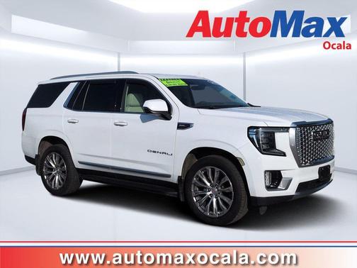Summit White 2021 GMC Yukon Denali