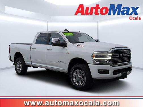 Bright White Clearcoat 2024 RAM 2500 Laramie
