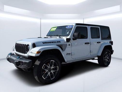 Bright White Clearcoat 2024 Jeep Wrangler 4xe Sport