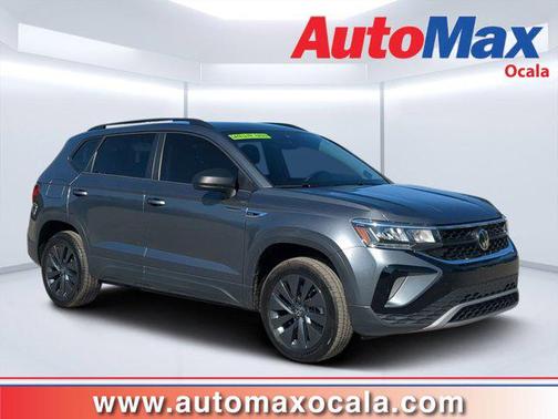 Platinum Gray Metallic 2024 Volkswagen Taos 1.5T S