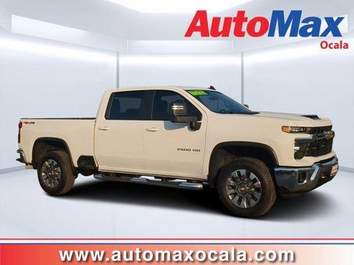 Summit White 2025 Chevrolet Silverado 2500 LT